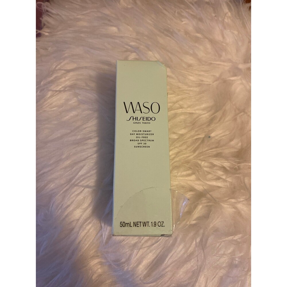 Shiseido Waso Color-Smart Day Moisturizer Oil-Free SPF 30 1.9oz Skin Brightening